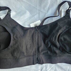 Momcozy Black Nursing Bra with Straps L NWT